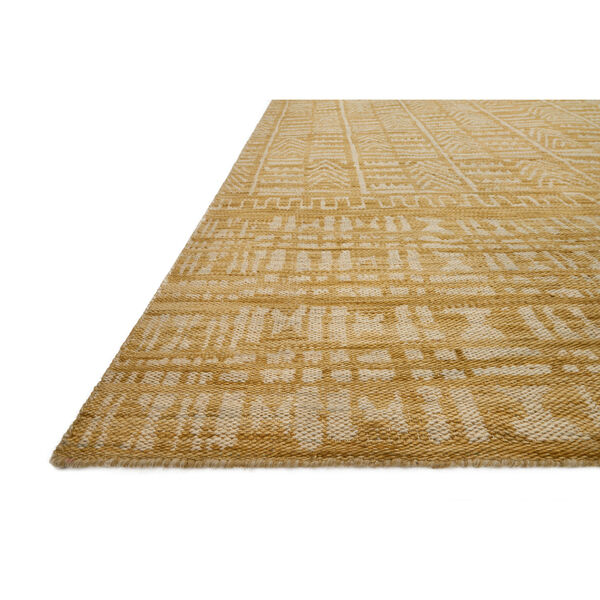 Crafted by Loloi Tribu Gold Ivory Runner: 2 Ft. 6 In. x 9 Ft. 9 In., image 2