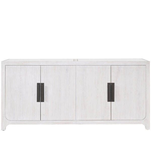 Blair Weathered Gray and Black Credenza, image 1