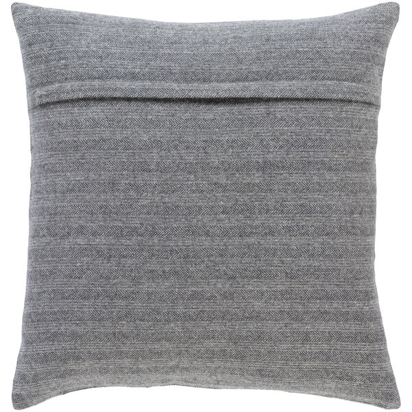 Brenley Charcoal 18-Inch Throw Pillow, image 2