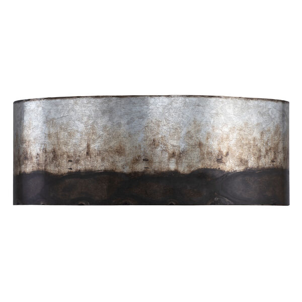 Cannery Ombre Galvanized Two-Light Bath Vanity, image 2