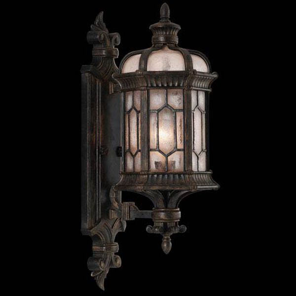 Devonshire One-Light Outdoor Wall Mount in Antiqued Bronze Finish, image 1