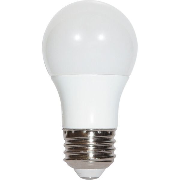 SATCO Frosted White LED A15 Medium 5.5 Watt Type A Bulb with 3000K 450 Lumens 80 CRI and 230 Degrees Beam, image 1