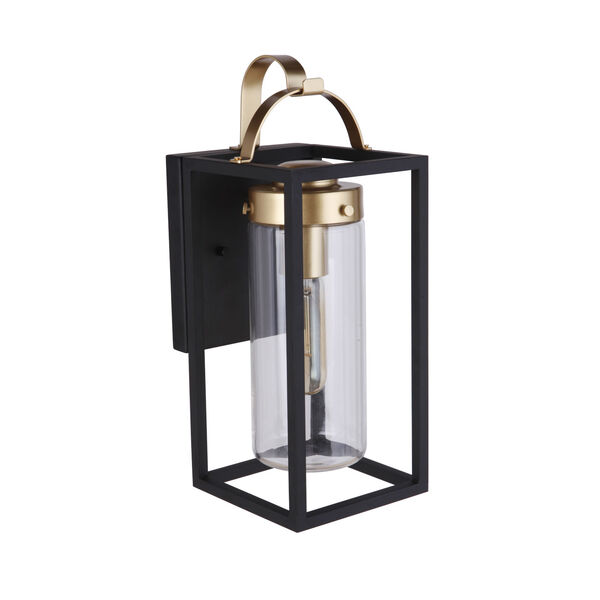 Neo Midnight Satin Brass 14-Inch One-Light Outdoor Wall Mount, image 6
