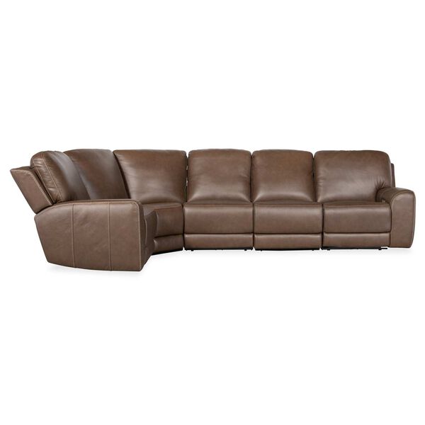 Light Brown Torres Five-Piece Sectional, image 4