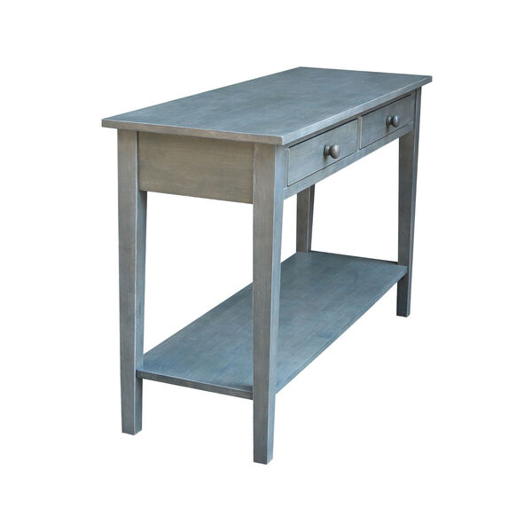 Spencer Antique Washed Heather Gray Console Server Table, image 4