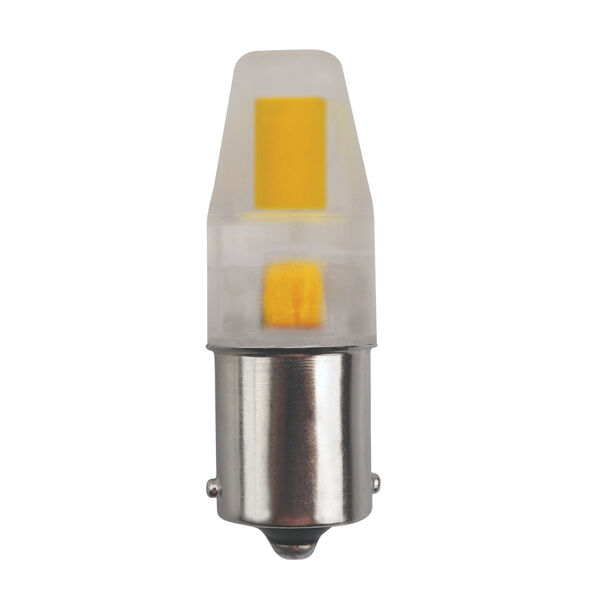 SATCO Clear LED SC Bay 3 Watt Minature LED Bulb with 5000K 330 Lumens 80 CRI and 360 Degrees Beam 12 Volt, image 1