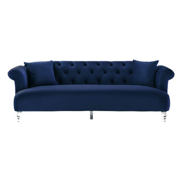 Elegance Blue Sofa, image 2
