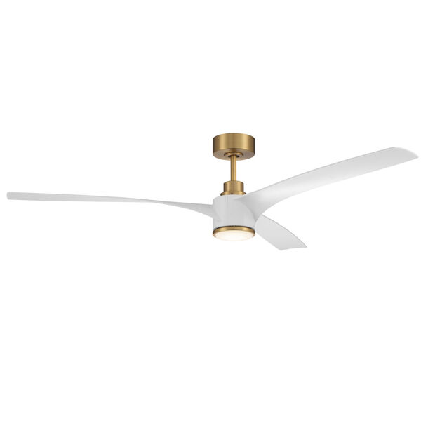 Phoebe Satin Brass 60-Inch LED Ceiling Fan, image 7