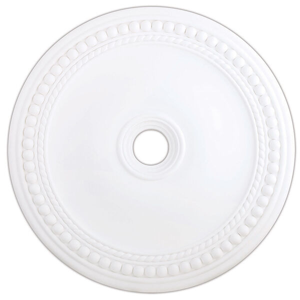 Wingate White 36-Inch Ceiling Medallion, image 1