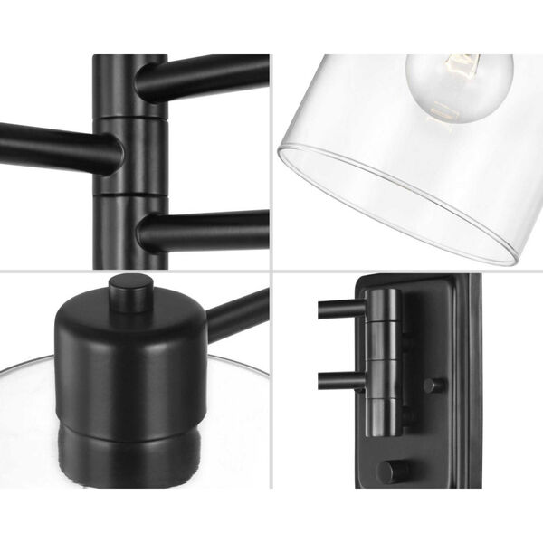 Milner Black Six-Inch One-Light ADA Wall Sconce, image 3