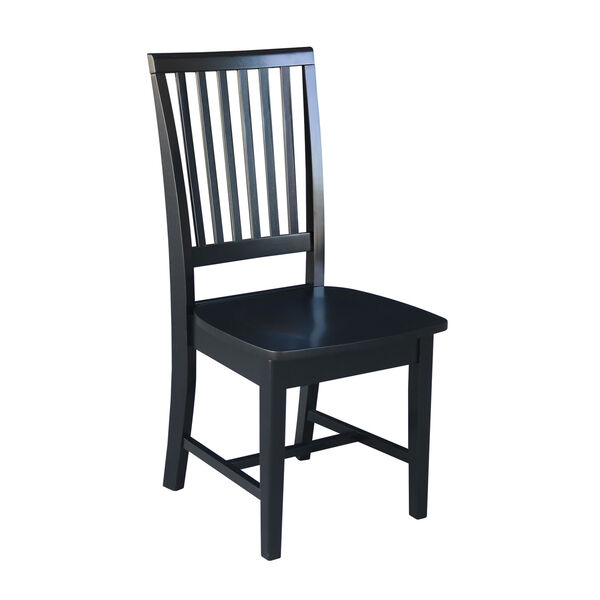 Black Mission Side Chair, Set of 2, image 4