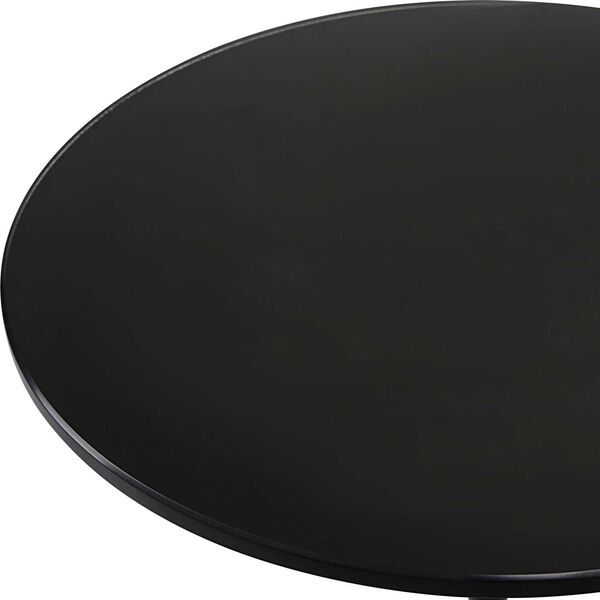 Spector Brushed Brass and Satin Black Accent Table, image 4