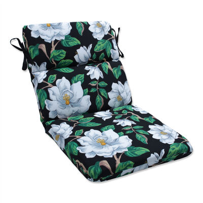 20 Inch Square Corner Seat Cushion Set, Better Homes And Gardens Dining Chair Outdoor Cushion Black Tropical Hibiscus
