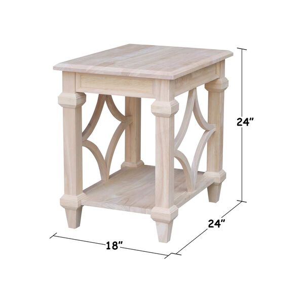 Josephine Brown End Table, image 6