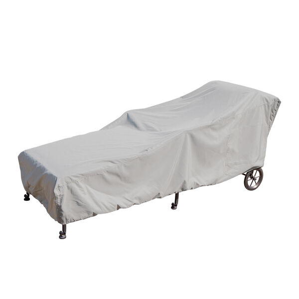 Grey Chaise Lounge Small Protective Cover, image 1