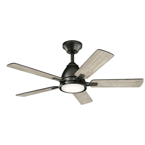 Arvada Satin Black 44-Inch LED Ceiling Fan, image 5