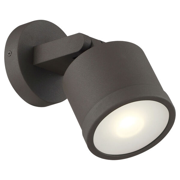 Zone Bronze Outdoor One-Light LED Adjustable Wall Spotlight, image 5