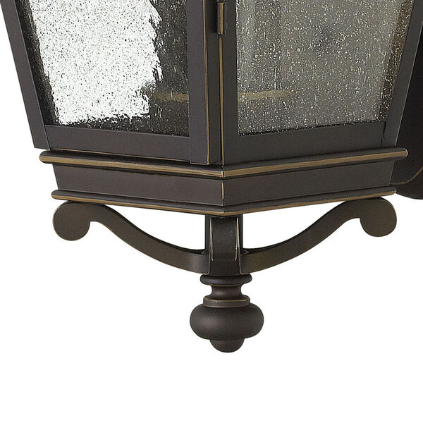 Lincoln Oil Rubbed Bronze Two-Light Outdoor Wall Sconce, image 2