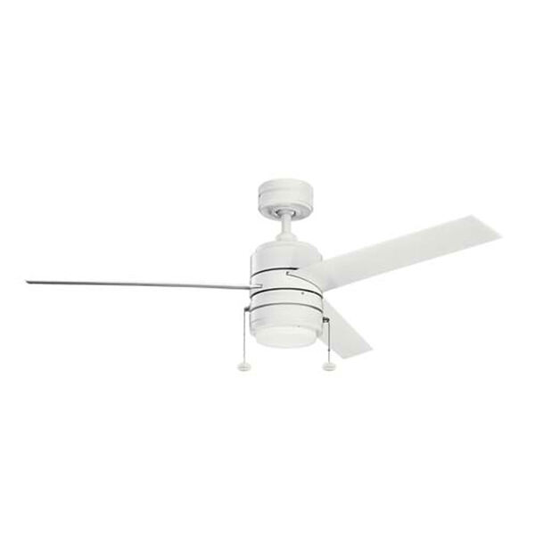 Arkwet Matte White LED 7-Inch Ceiling Fan Light Kit, image 2