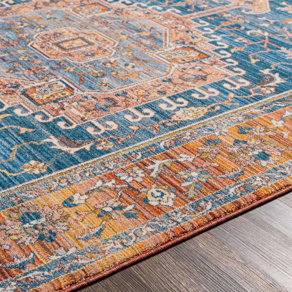 Ephesians Red Blue Rectangular: 2 Ft. 7 In. x 4 Ft. 11 In. Area Rug, image 6