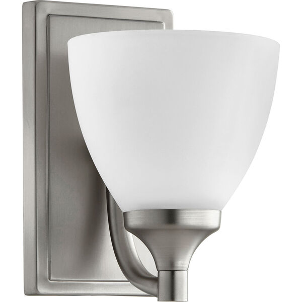 Enclave Satin Nickel One-Light 6-Inch Wall Mount, image 1