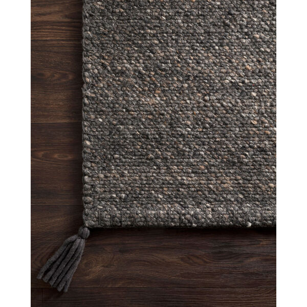 Crafted by Loloi Oakdell Charcoal Rectangle: 7 Ft. 9 In. x 9 Ft. 9 In. Rug, image 2