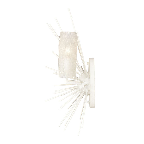 Sea Urchin White Coral Two-Light Wall Sconce, image 4