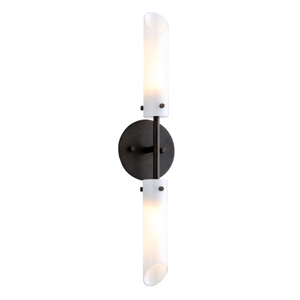 High Line Dark Bronze Two-Light Wall Sconce, image 1