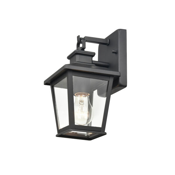 Bellmon Powder Coat Black One-Light Outdoor Wall Sconce, image 4