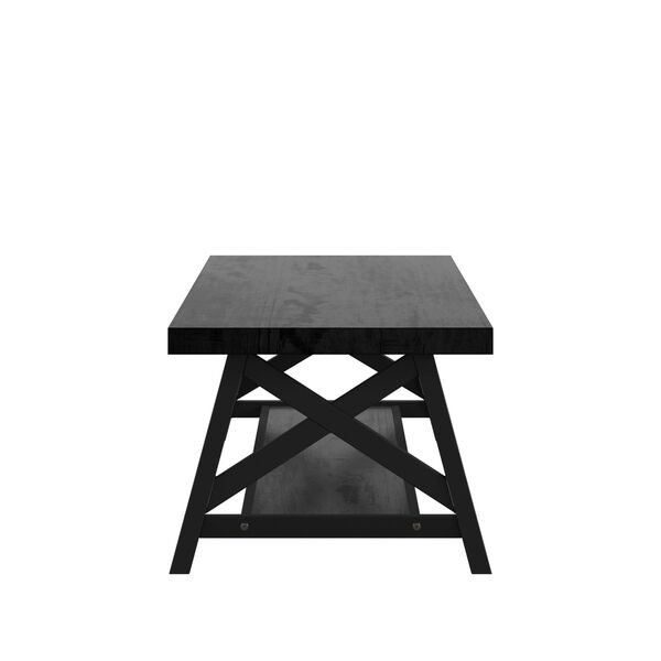 Gio Black X-Base Coffee Table, image 3