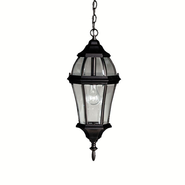 Townhouse Black Outdoor Hanging Pendant , image 1