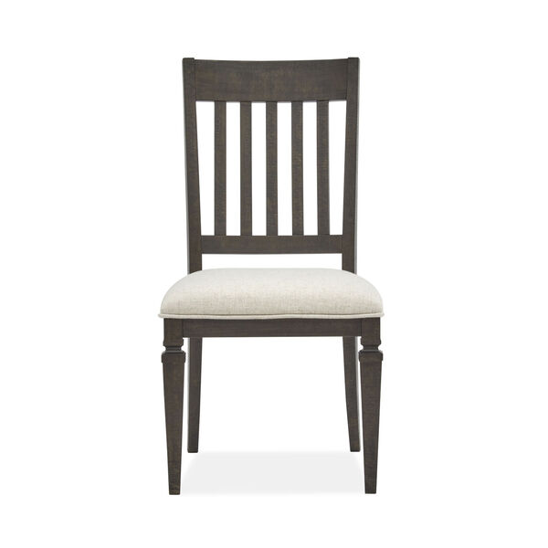 Calistoga Brown Dining Side Chair with Upholstered Seat, image 4