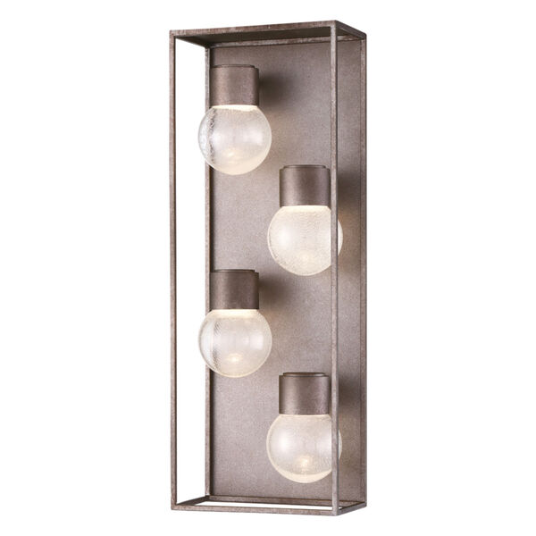 Gibson Metal Four-Light LED Outdoor Wall Sconce, image 1