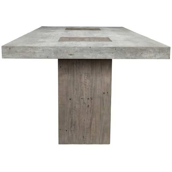 Vada Antique Gray 90-Inch Dining Table, image 5