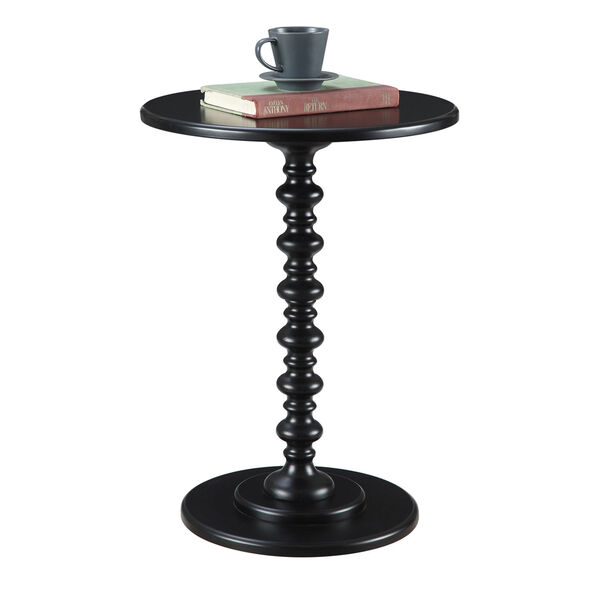 Palm Beach Black Spindle End Table, image 2