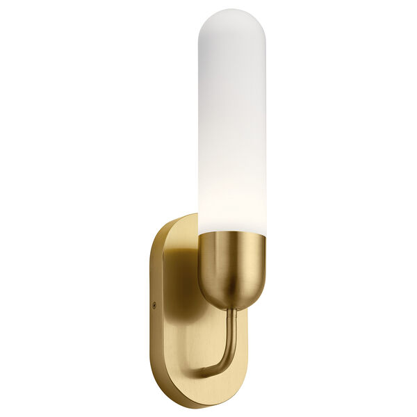 Sorno Champagne Gold LED Wall Sconce, image 1