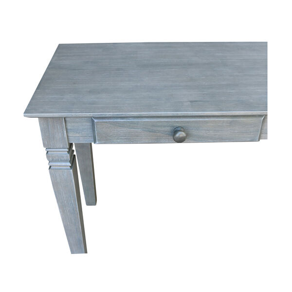 Java  Heather Grey 52-Inch  Console Table with Two Drawers, image 2
