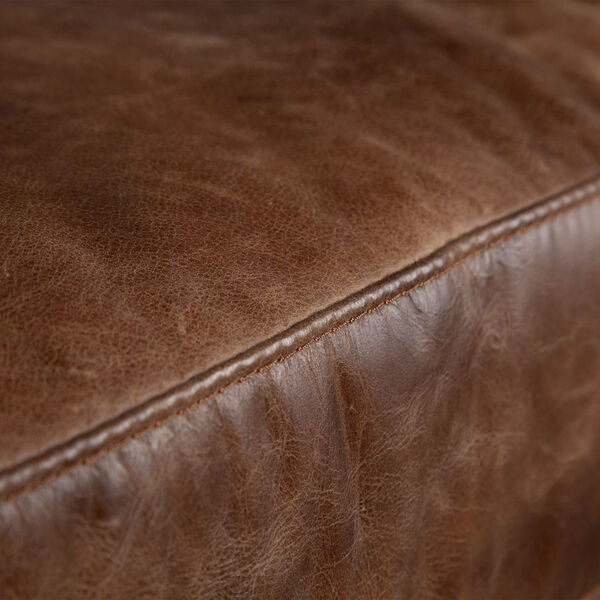 Cochrane I Espresso Brown Leather Wrapped Arm Chair, image 6