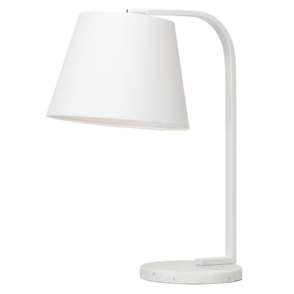 Beton Matte White One-Light Floor Lamp, image 1