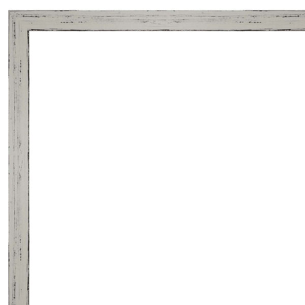 Shiplap White 17W X 21H-Inch Decorative Wall Mirror, image 2