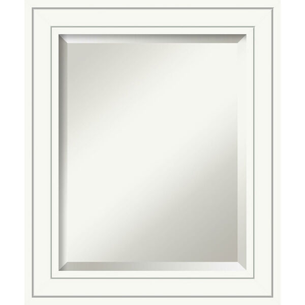 Craftsman White 21 x 25 In. Bathroom Mirror, image 1