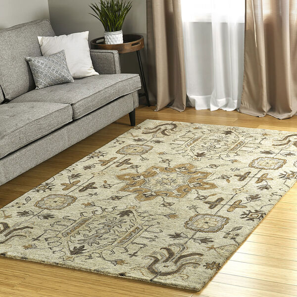 Chancellor Sand Hand-Tufted 2Ft. 6In x 8Ft. Runner Rug, image 5
