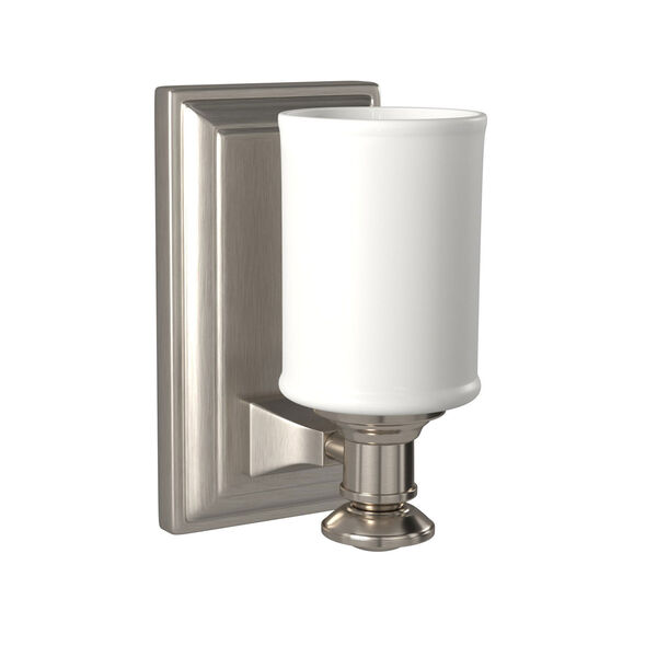Harbour Point Brushed Nickel One Light Bath Fixture, image 6