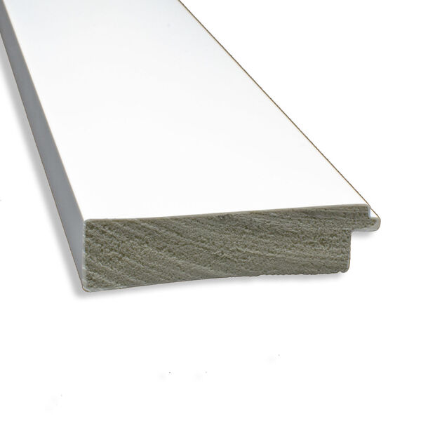 White Full Length Floor Leaner Mirror, image 4