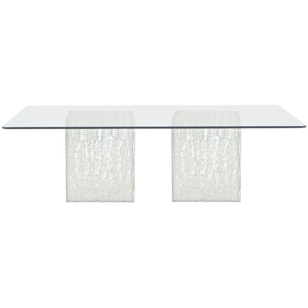 Arctic Clear 100-Inch Dining Table, image 1