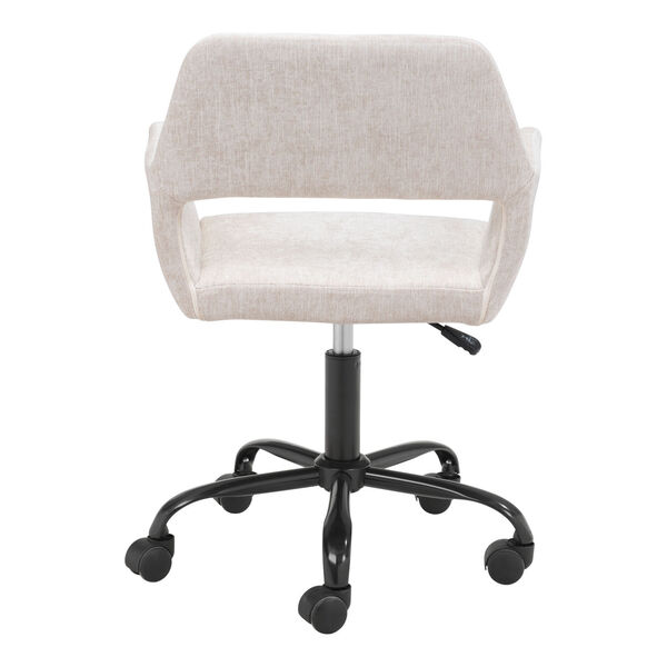 Athair Beige and Black Office Chair, image 5