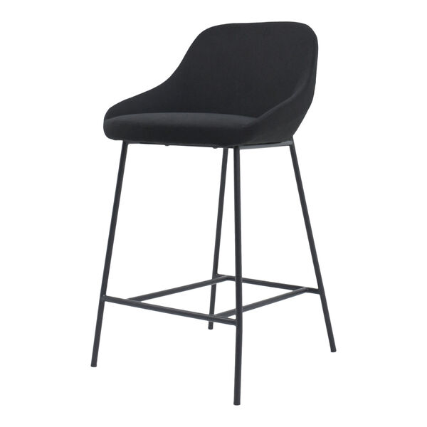 Shelby Black Counter Stool, image 5
