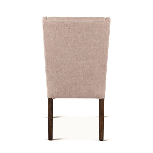 Chloe Light Brown and Weathered Teak Dining Chair, Set of 2, image 5