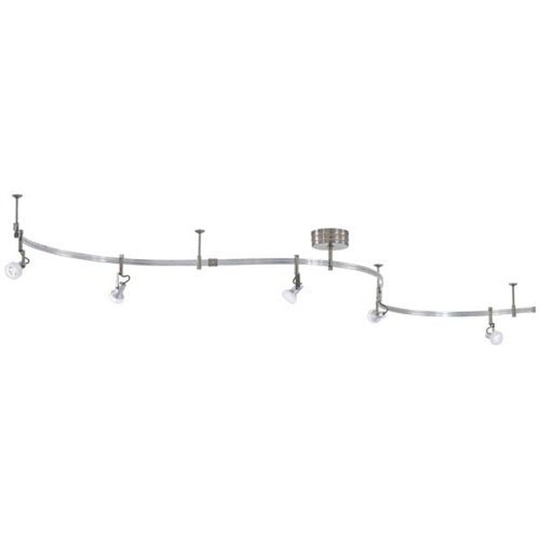 Nile Silver LED Monorail Track Light, image 1