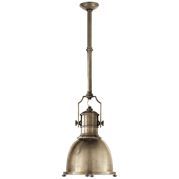 Country Industrial Pendant By Chapman and Myers, image 1